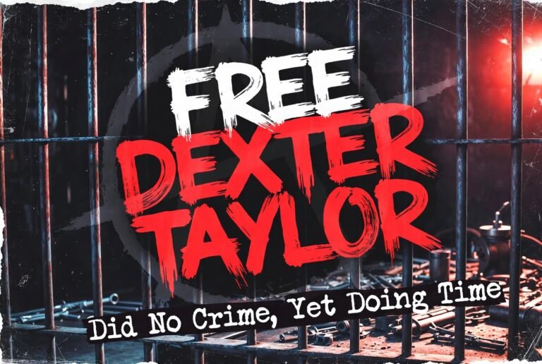 Dexter Taylor: Did No Crime, Yet Doing Time
