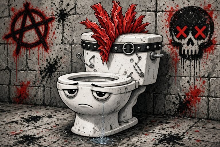 Modern toilets DON’T suck enough